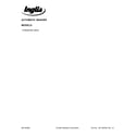 Inglis IFW5900HW0 cover sheet diagram