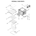 KitchenAid KOSE500EWH05 internal oven parts diagram