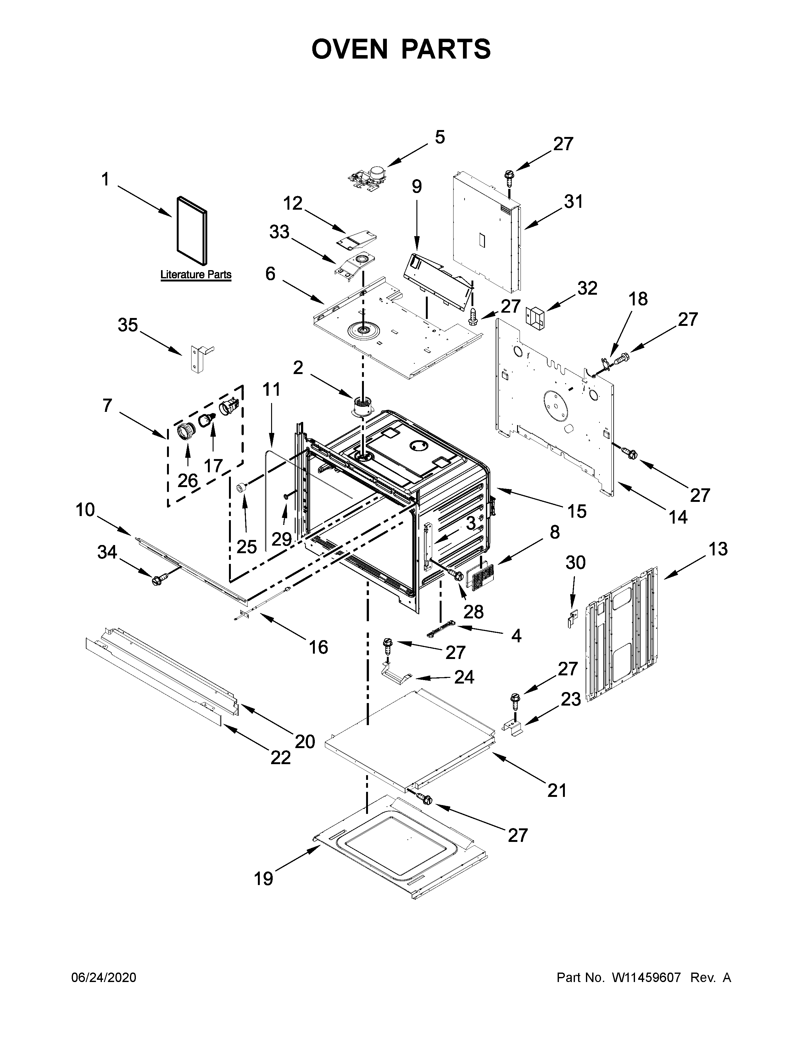 Maytag MEW9527FZ04 oven parts diagram