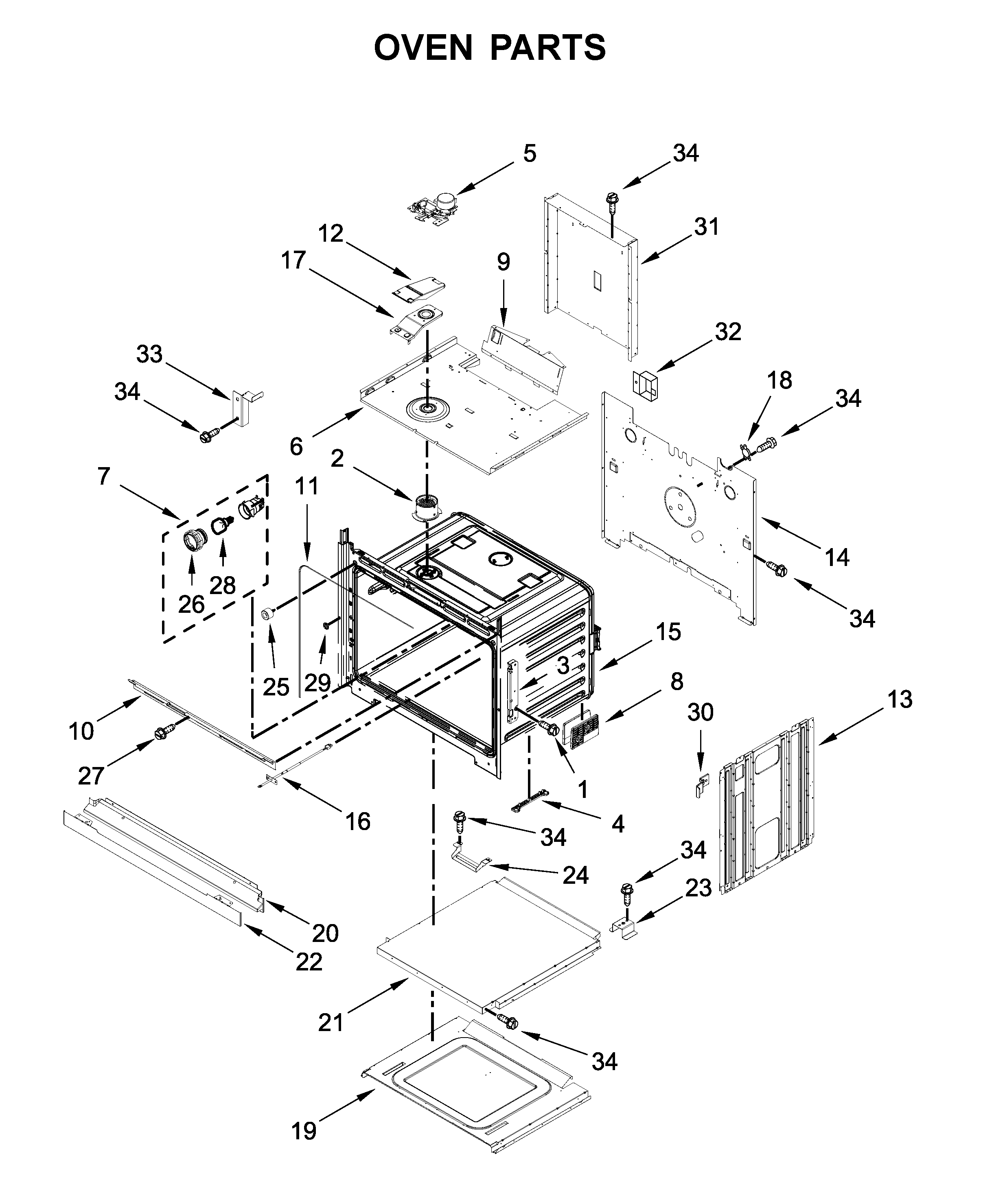 Maytag MEW9530FZ04 oven parts diagram