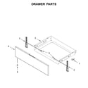 Whirlpool WFG525S0JZ1 drawer parts diagram