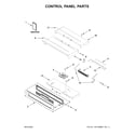 KitchenAid KOSE507EBS05 control panel parts diagram