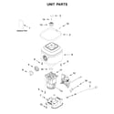 KitchenAid 7KSB4027MPA0 unit parts diagram