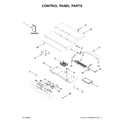 Jenn-Air JJW2430IM01 control panel parts diagram