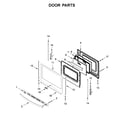 Whirlpool WFG525S0JS1 door parts diagram