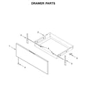 Whirlpool WFG525S0JS1 drawer parts diagram