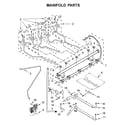 Whirlpool WFG775H0HW1 manifold parts diagram