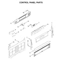 Maytag MGR8800FZ1 control panel parts diagram