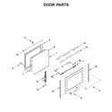 Maytag MGR8800FZ1 door parts diagram