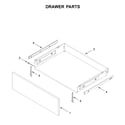 Maytag MGR8800FZ1 drawer parts diagram
