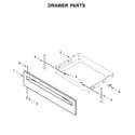 Whirlpool WFG525S0JT1 drawer parts diagram