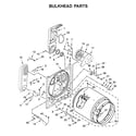 Whirlpool WGD4850HW1 bulkhead parts diagram