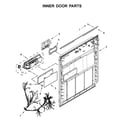 Whirlpool WDF330PAHW4 inner door parts diagram