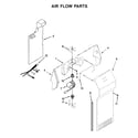 Maytag MSS25C4MGK00 air flow parts diagram
