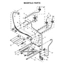 Amana AGR6603SFB1 manifold parts diagram