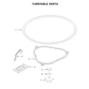 KitchenAid KMBT5011KSS0 turntable parts diagram