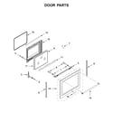 KitchenAid YKFEG500EBS4 door parts diagram