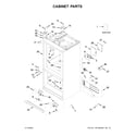 Whirlpool WRF767SDHV02 cabinet parts diagram