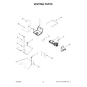 KitchenAid KFGC558JSS01 venting parts diagram