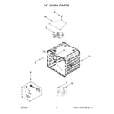 KitchenAid KFDC558JSS01 18" oven parts diagram