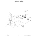Jenn-Air JDSP536HL01 venting parts diagram