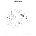 Jenn-Air JDSP548HM01 venting parts diagram