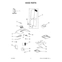 Whirlpool WVW75UC6DS3 hood parts diagram