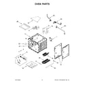 Jenn-Air JGRP536HM01 oven parts diagram