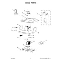 KitchenAid KVIB606DSS4 hood parts diagram