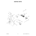 Jenn-Air JDRP436HM01 venting parts diagram