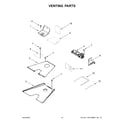 Jenn-Air JGRP636HL01 venting parts diagram