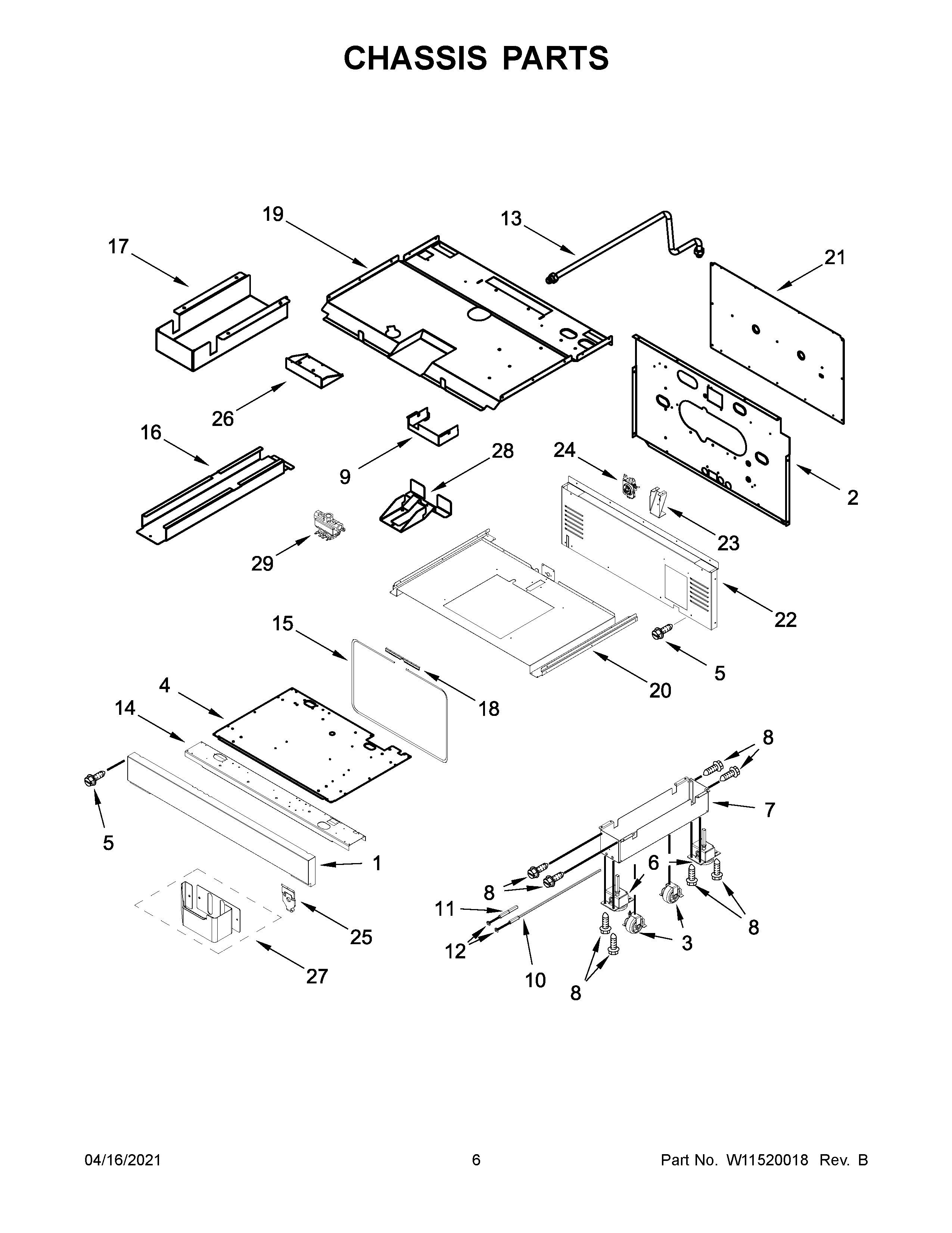 KitchenAid KFGC506JAV01 chassis parts diagram