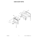 KitchenAid KFGC506JMB01 oven door parts diagram