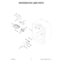 KitchenAid KRBL109ESS03 refrigerator liner parts diagram