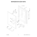 KitchenAid KRBL109ESS03 refrigerator door parts diagram