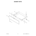 Whirlpool WFE535S0JS1 drawer parts diagram