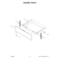Whirlpool WFE535S0JZ1 drawer parts diagram
