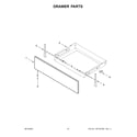 Whirlpool WEG515S0LS0 drawer parts diagram