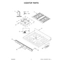 Maytag MGR7700LZ0 cooktop parts diagram