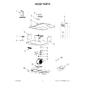 KitchenAid KVIB606DBS3 hood parts diagram