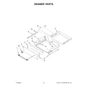 Maytag MGS8800FZ1 drawer parts diagram