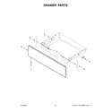 Whirlpool WFE550S0LV2 drawer parts diagram