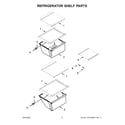 Whirlpool WRS315SDHZ08 side-by-side refrigerator parts | Sears PartsDirect