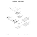 KitchenAid YKFED500EBS5 internal oven parts diagram