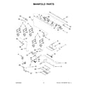 Maytag MGT8800FZ05 manifold parts diagram