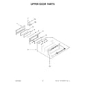 Maytag MGT8800FZ05 upper door parts diagram