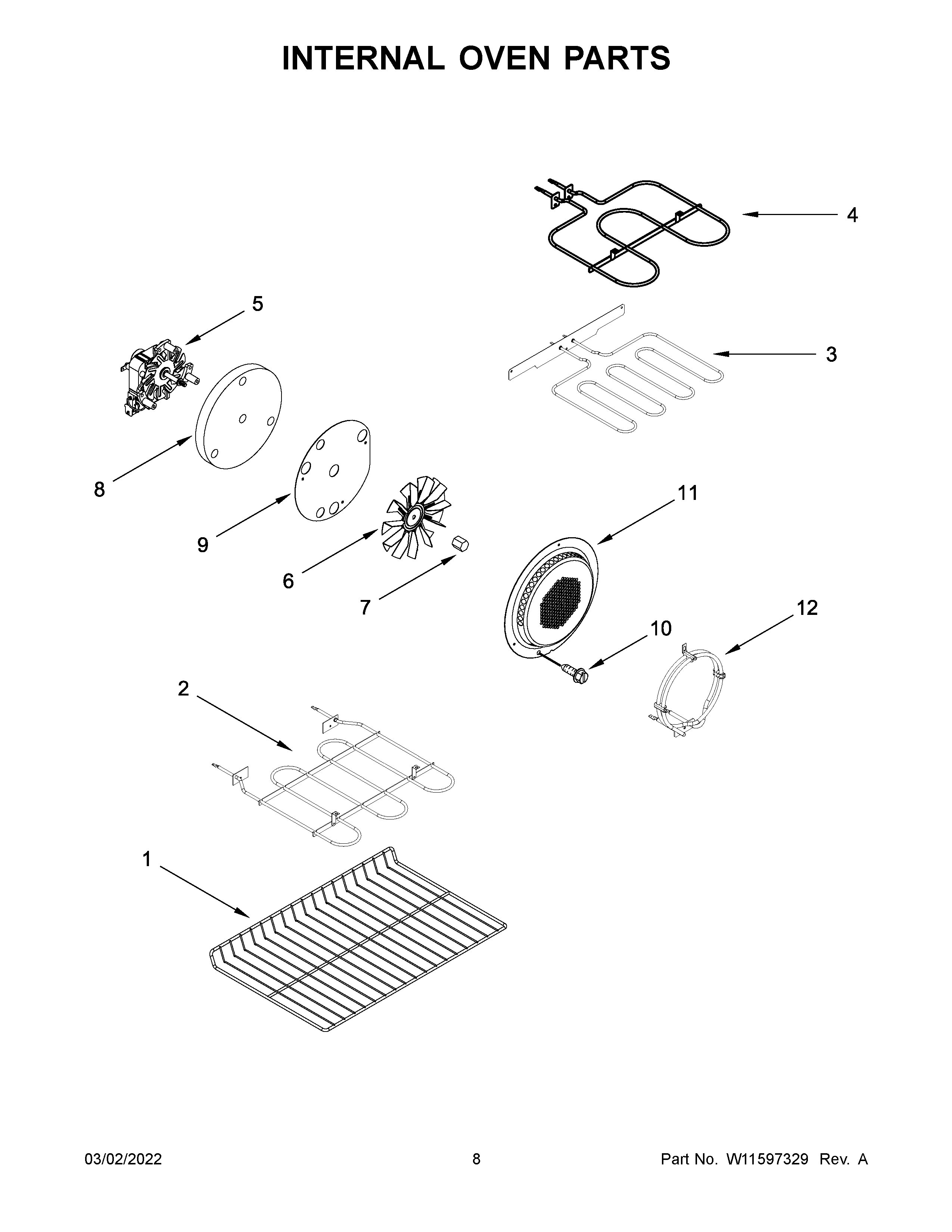 Maytag MET8800FZ05 internal oven parts diagram