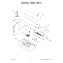 Jenn-Air JMW3430LM00 control panel parts diagram