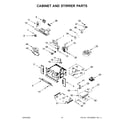 Jenn-Air JMW2430LL00 cabinet and stirrer parts diagram