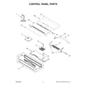 KitchenAid KOST100ESS20 control panel parts diagram